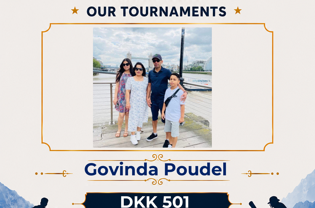 Thank You Govinda Poudel for Supporting Himalayan Sports Club
