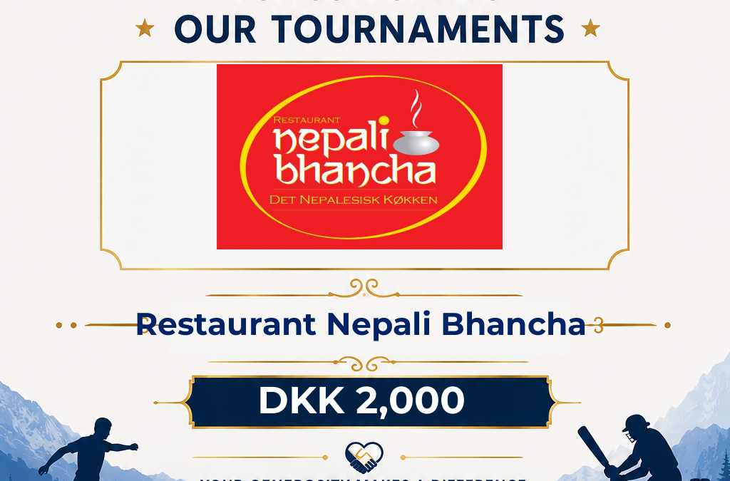 Thank You Restaurant Nepali Bhancha for Supporting Himalayan Sports Club